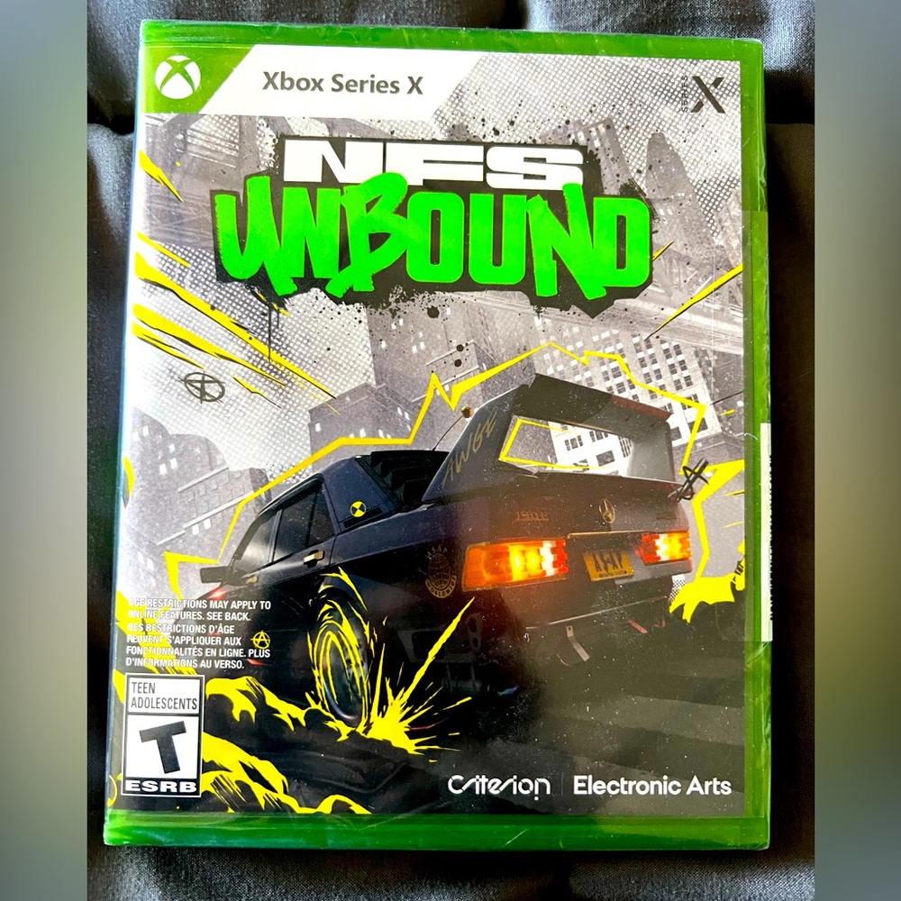 XBOX ONE- NFS UNBOUND BRAND NEW SEALED